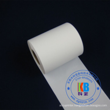 white blanco resin compatible zebra ribbon for black pvc Vinyl label printing